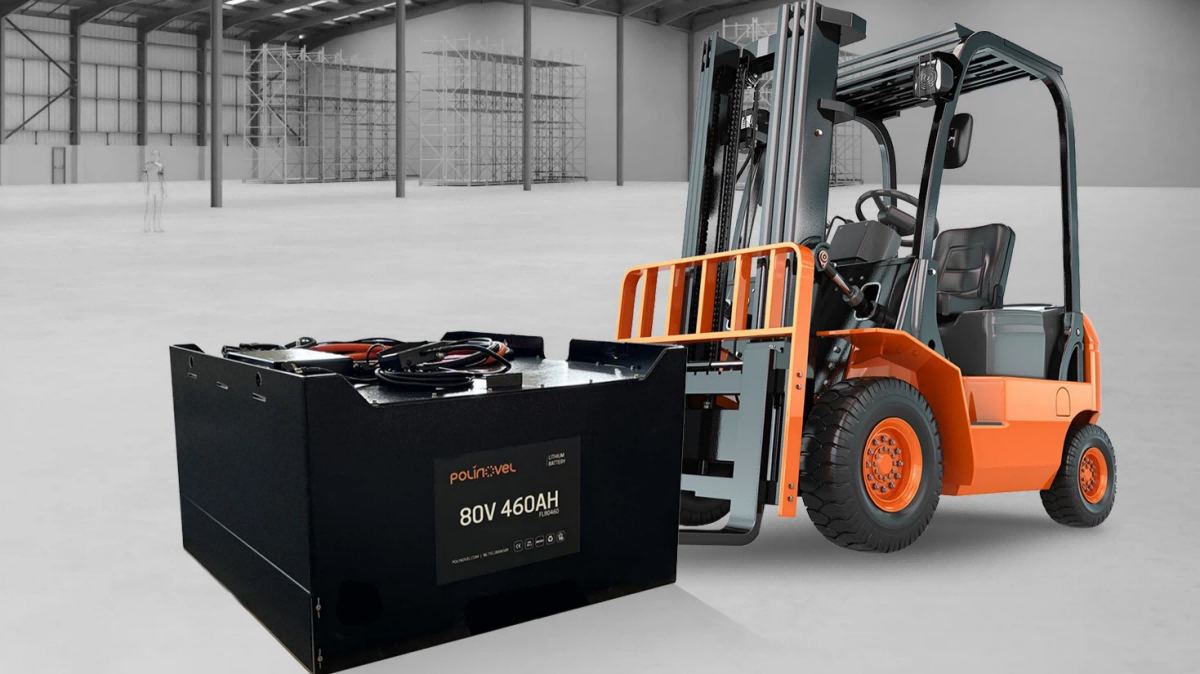 Heavy-duty lithium forklift battery pack with integrated steel ballast plates to match OEM weight specifications and maintain truck lift capacity and stability Heavy-duty lithium forklift battery pack with integrated steel ballast plates to match OEM weight specifications and maintain truck lift capacity and stability